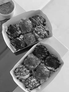 Assorted mini donuts