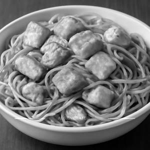 Chicken Paneer Noodles