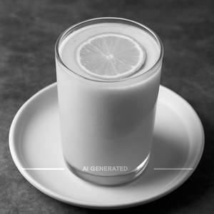 Orange lassi