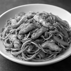 Chicken singapuri noodles