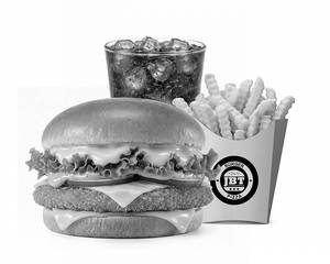 Cheesy Hunt Burger Meal