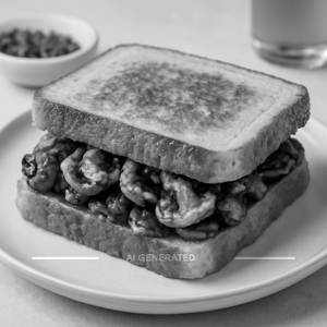 Mushroom sandwich