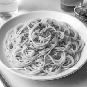 Garlic pasta