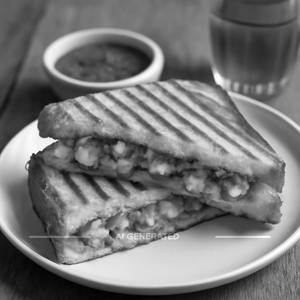 Masala Potato Sandwich