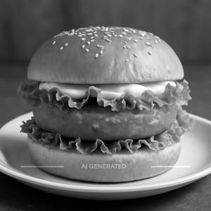 Veg Aloo Patty Burger