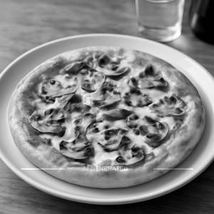 Mushroom Pizza [7 Inch]