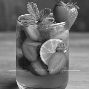Strawberry mojito