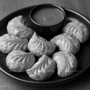 Veg Fried Momos  [8 Pieces]
