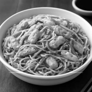 Egg Hakka Noodles