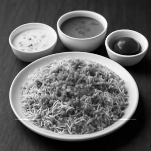 Dal biryani