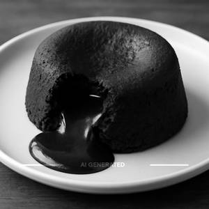 Dark choco lava fudge