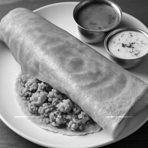 Butter paneer dosa