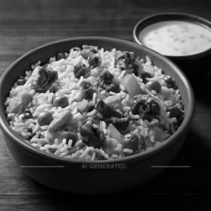 Veg Hyderabadi Biryani (350 Gram)
