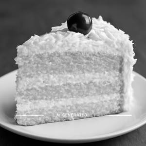 White Forest Cake