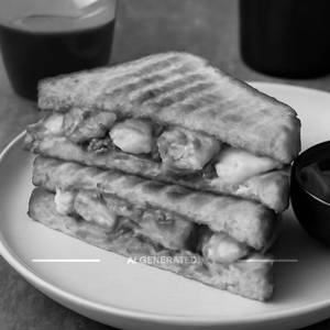 Paneer Tikka Cheese Sandwich