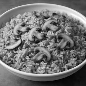 Mushroom Fried Rice