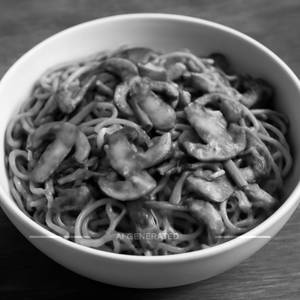 Mushroom Noodles