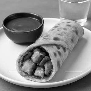 Paneer Mushroom Roll