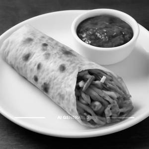 Veg Schezwan Roll