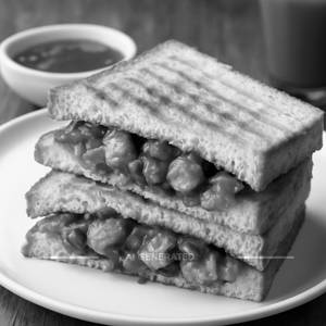 Chilli Paneer Sandwich
