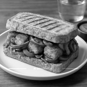 Paneer Tikka Sandwich