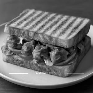 Chicken Tikka Grilled Sandwich
