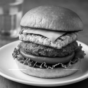 Veg Paneer Cheese Burger