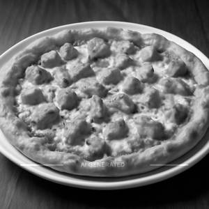 Chicken extra cheese pizza