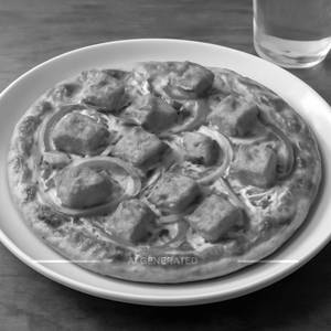 Paneer tikka pizza