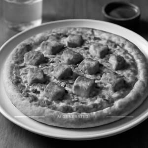 Paneer makhani pizza
