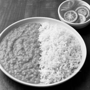 Butter dal rice