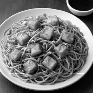 Paneer hakka noodles [full]