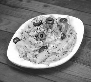 Alferdo pasta white sauce veg