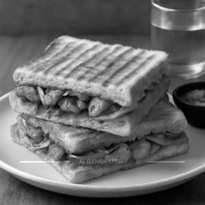 Peri Peri Paneer Grilled Sandwich