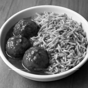 Veg Manchurian Rice