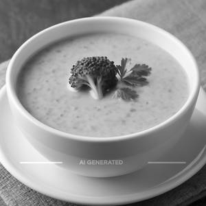 Cream of broccoli soup veg