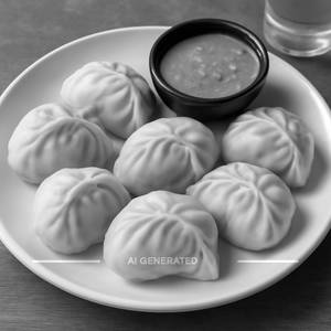 Paneer Momos Steam 