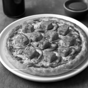 Regular Paneer Tikka Pizza (Serves 1)