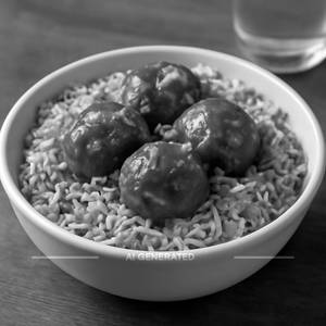 Veg Manchurian Rice Bowl