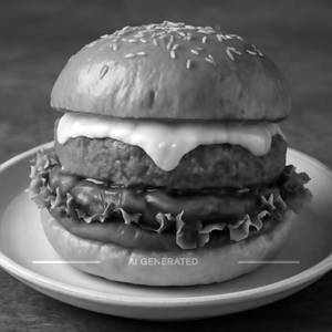 Schezwan Cheese Burger
