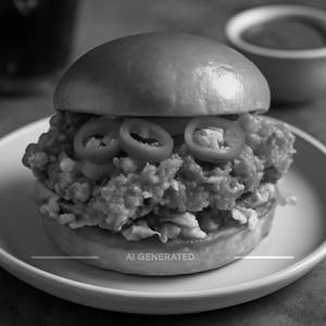 Fiery Chicken Burger