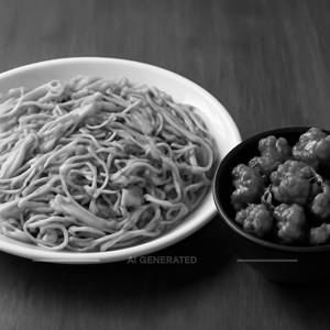Chicken Noodles + Chicken 65