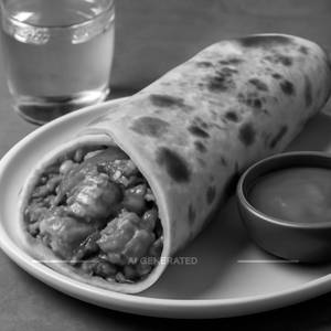 Chilli Paneer Kathi Roll