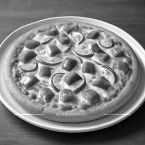Onion Capsicum Pizza [8 inches]