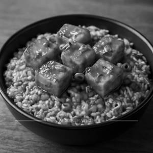 Paneer Manchurian Fried Rice Bowl