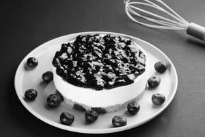 Blueberry Cold Cheese Cake (1/2 Kg)
