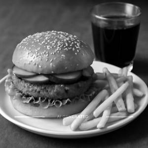 Veg Burger Meal