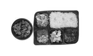 Naga Chicken Chilli Fry Thali