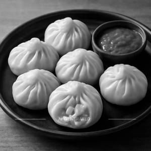 Cheese corn Steamed Momos