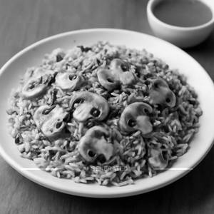 Mushroom Fried Rice..